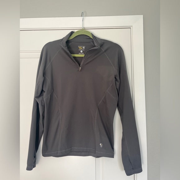 Mountain Hardwear Tops - Mountain Hardwear Women’s Gray Half Zip